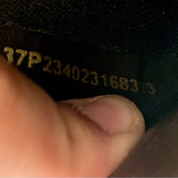 ECCO Crisp Leather Lace Up Sneaker In Taupe Size 37 Preppy Minimalist Coastal - Picture 13 of 13